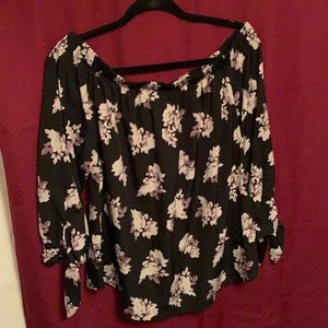 Off the shoulder shirt